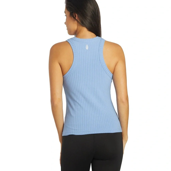 Free People FP Movement Blissed Out Yoga Racerback Tank Size Large - Picture 3 of 9